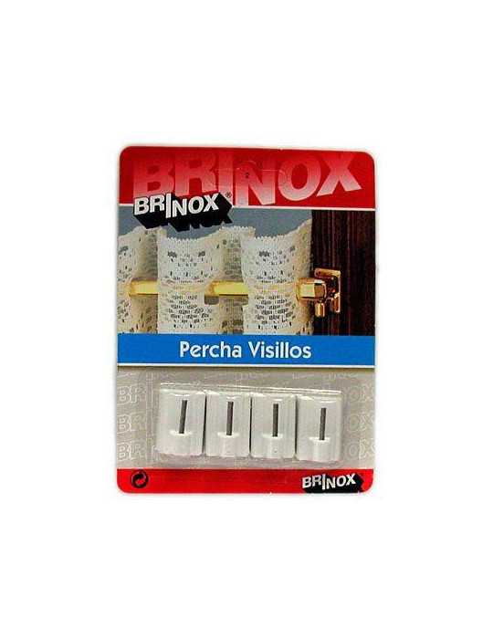 Percha Pequeño Blancas (DISPLAY-4) B50060B [LOTE DE 16 Unidades] BRINOX
