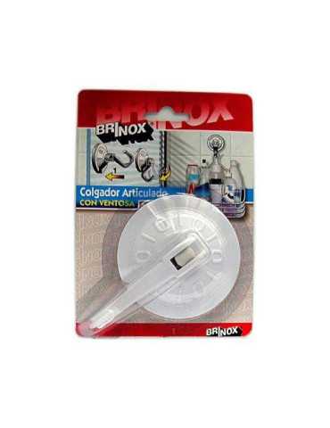 Colgador Articulado con Ventosa 78 (DISPLAY-1) [LOTE DE 10 Unidades] BRINOX