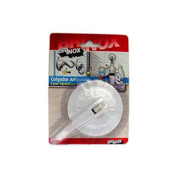 Colgador Articulado con Ventosa 78 (DISPLAY-1) [LOTE DE 10 Unidades] BRINOX