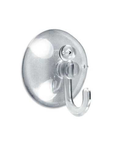 Ventosa Gancho Plástico 40 mm (BL 2) B50910H [LOTE DE 16 Unidades] BRINOX