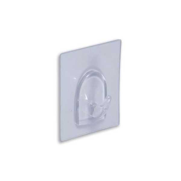 Percha Removible Base 61X48 mm Transparente BL-1 [LOTE DE 10 Unidades] BRINOX