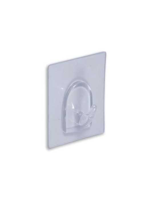 Percha Removible Base 61X48 mm Transparente BL-1 [LOTE DE 10 Unidades] BRINOX