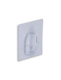 Percha Removible Base 61X48 mm Transparente BL-1 [LOTE DE 10 Unidades] BRINOX