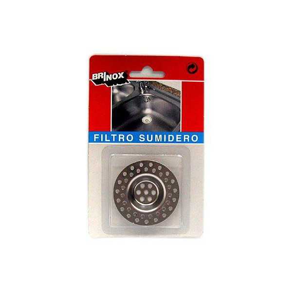 Filtro Sumidero Pequeño Inoxidable (DISPLAY-1) B70030E [LOTE DE 24 Unidades] BRINOX