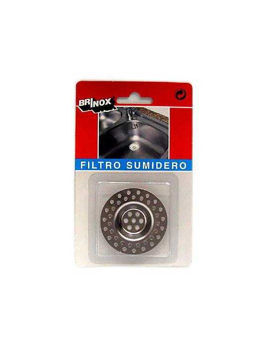 Filtro Sumidero Pequeño Inoxidable (DISPLAY-1) B70030E [LOTE DE 24 Unidades] BRINOX