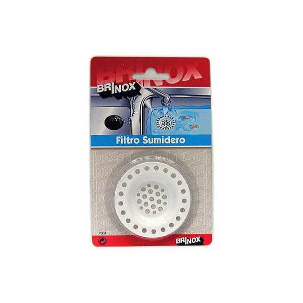 Filtro Sumidero Mediano Blanco (DISPLAY-1) B70040D [LOTE DE 14 Unidades] BRINOX