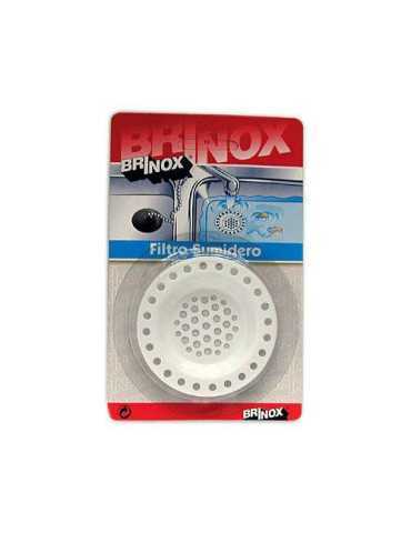 Filtro Sumidero Grande Blanco (DISPLAY-1) B70930D [LOTE DE 12 Unidades] BRINOX