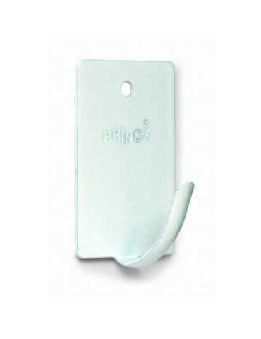Colgador Gancho Adhesivo Blanco (DISPLAY-3) [LOTE DE 10 Unidades] BRINOX