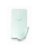 Colgador Gancho Adhesivo Blanco (DISPLAY-3) [LOTE DE 10 Unidades] BRINOX