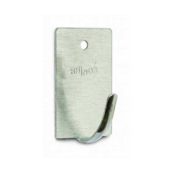 Colgador Gancho Adhesivo Inoxidable (DISPLAY-3) [LOTE DE 10 Unidades] BRINOX