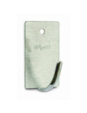 Colgador Gancho Adhesivo Inoxidable (DISPLAY-3) [LOTE DE 10 Unidades] BRINOX
