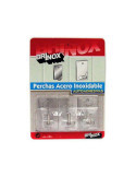 Percha Mediana Inoxidable (DISPLAY-3) B70260E [LOTE DE 12 Unidades] BRINOX