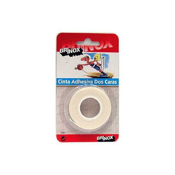 Cinta Adhesiva Doble Cara 12X150 Blanco B70310B [LOTE DE 14 Unidades] BRINOX