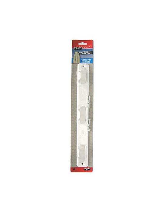 Perchero 3 Brazos Blanco (DISPLAY-1) B70460D [LOTE DE 4 Unidades] BRINOX
