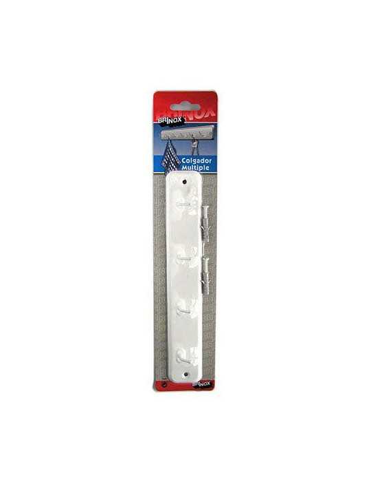Colgador Cocina 4 Blanco (DISPLAY-1) B70470D [LOTE DE 6 Unidades] BRINOX