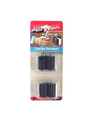 Cuelga Escobas con Rod Inoxidable (DISPLAY-2) [LOTE DE 4 Unidades] BRINOX