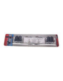 Cuelga Escobas con Rodillo Doble (DISPLAY-1) 7065 [LOTE DE 4 Unidades] BRINOX