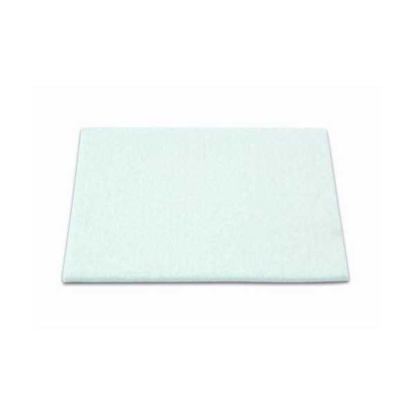 Deslizadores Fieltro 100X85MM Blanco B70700B [LOTE DE 26 Unidades] BRINOX