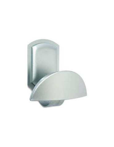 Percha Media Luna 1 Brazo Cromo B72420F [LOTE DE 6 Unidades] BRINOX