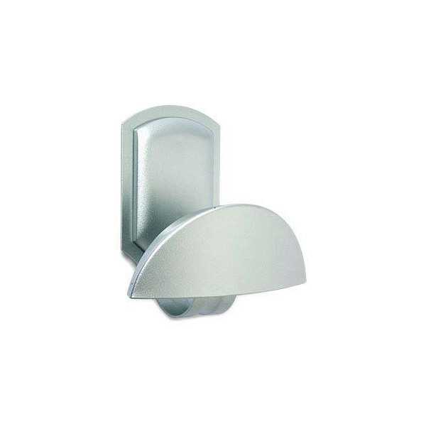 Percha Media Luna 1 Brazo Cromo B72420F [LOTE DE 6 Unidades] BRINOX
