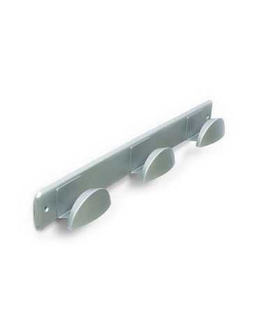 Percha Media Luna 3 Brazos Cromo B72440F [LOTE DE 2 Unidades] BRINOX