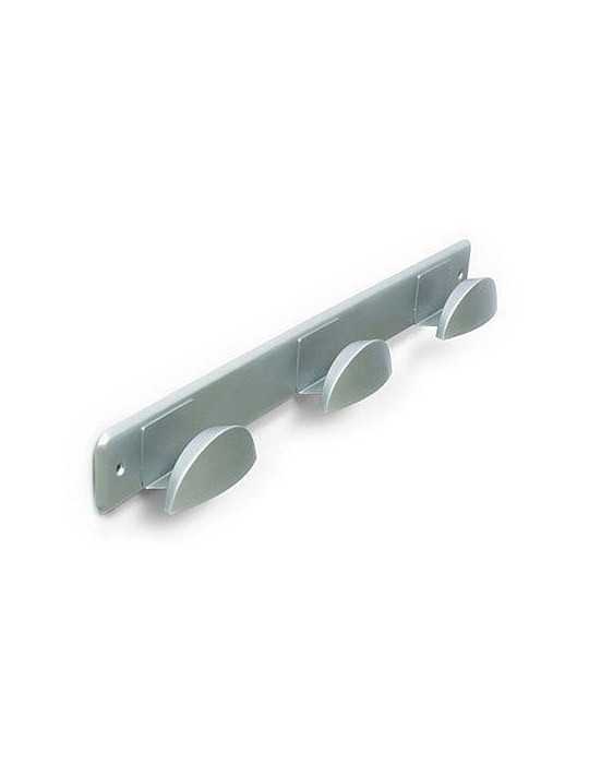Percha Media Luna 3 Brazos Cromo B72440F [LOTE DE 2 Unidades] BRINOX
