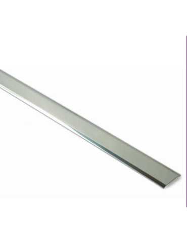 Tapajuntas Moqueta Adhesivo Inoxidable 29MMX82CM B800403 [LOTE DE 6 Unidades] BRINOX