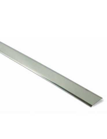 Tapajuntas Moqueta Adhesivo Inoxidable 35MMX100CM B811504 [LOTE DE 6 Unidades] BRINOX