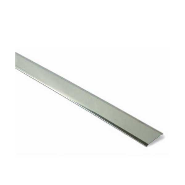 Tapajuntas Moqueta Adhesivo Inoxidable 35MMX100CM B811504 [LOTE DE 6 Unidades] BRINOX
