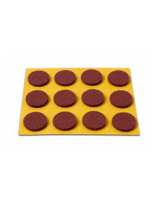 Deslizadores Fieltro 20MM Marrón B70730M [LOTE DE 26 Unidades] BRINOX