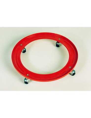 Soporte Metal Bombona Butano con Ruedas 10118 [LOTE DE 4 Unidades] BRONCINOX