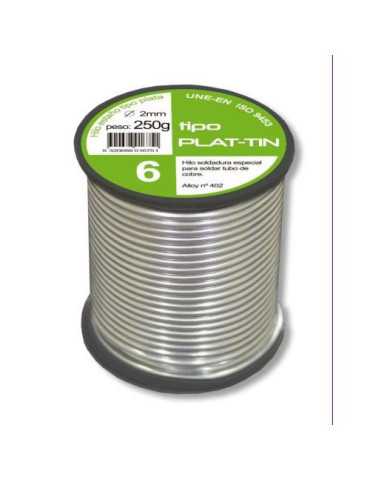 Hilo Soldar Tipo Plata 6 Ø2MM. 250GR 07200-2N131 [LOTE DE 2 Unidades] BROQUETAS