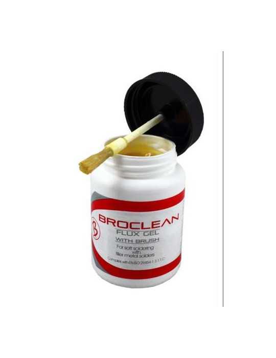 Decapante Soldadura Broclean Gel 125G.PARA Tubo Cobre [LOTE DE 8 Unidades] BROQUETAS