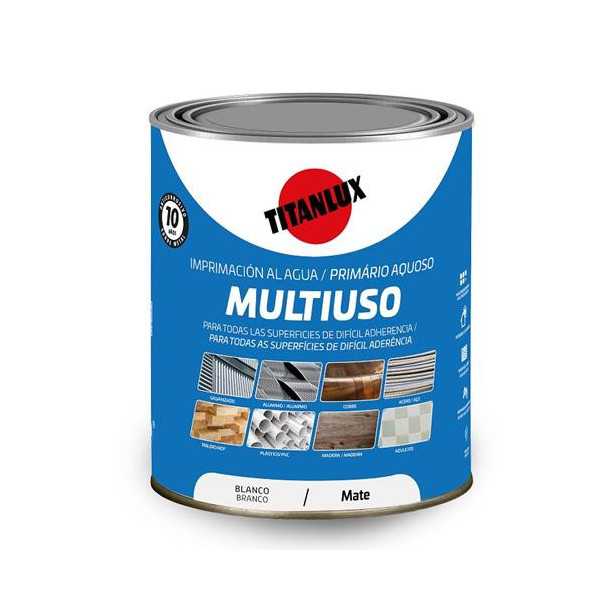 Imprimacion Multiuso Agua Blanco 750ML 5803331 [LOTE DE 2 Unidades] BRUGUER