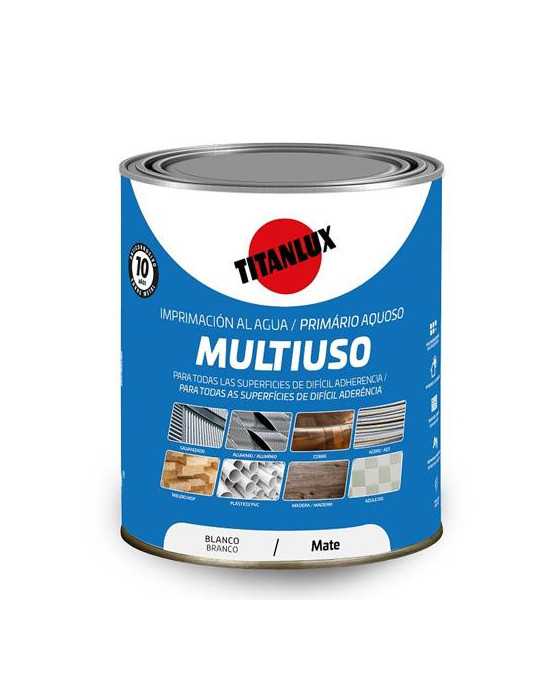 Imprimacion Multiuso Agua Blanco 750ML 5803331 [LOTE DE 2 Unidades] BRUGUER