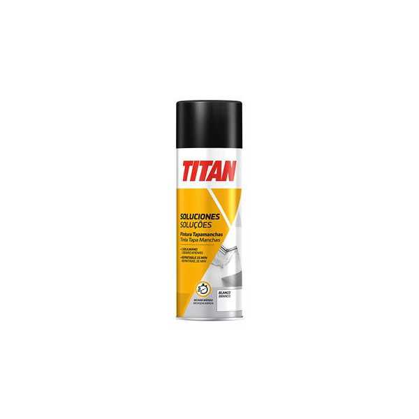 Titan Tapamanchas Blanco Spray 500ML 5900086 [LOTE DE 4 Unidades] BRUGUER