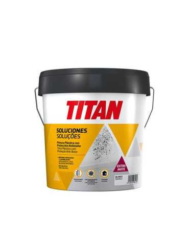 Titan Pintura con Protección Antimoho Blanco 4L BRUGUER