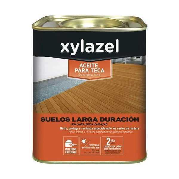 Aceite Teca Suelos Incoloro 0,750 L 5833841 [LOTE DE 2 Unidades] BRUGUER