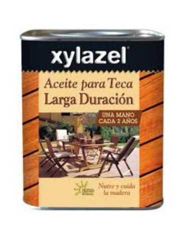 Aceite Teca Xylazel Larga Duracion 750ML 5831240 [LOTE DE 2 Unidades] BRUGUER