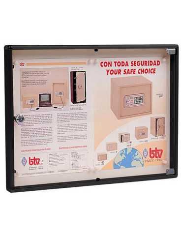 Tablon Anuncios Diseño Negro 00129 BTV