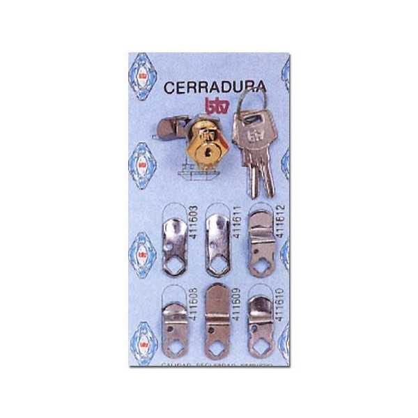 Kit Cerradura N-2 Oro 60004 [LOTE DE 4 Unidades] BTV