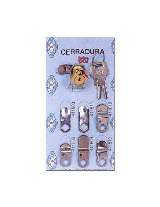 Kit Cerradura N-2 Oro 60004 [LOTE DE 4 Unidades] BTV