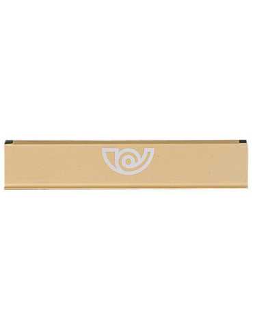 Bocacartas Aluminio Pintado Dorado 66302 [LOTE DE 2 Unidades] BTV