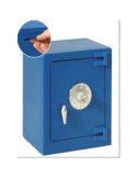 Hucha Caja Fuerte Azul 11781 [LOTE DE 4 Unidades] BTV
