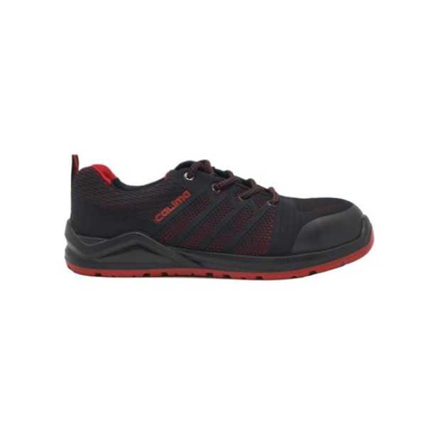 Zapato Seguridad S1P Ci SRC Fiji Negro/Rojo Talla 42 CALIMA