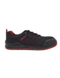 Zapato Seguridad S1P Ci SRC Fiji Negro/Rojo Talla 42 CALIMA