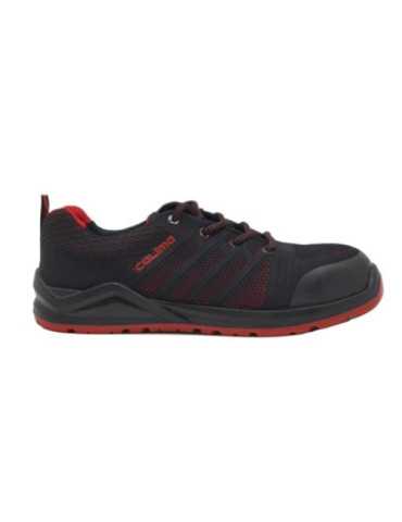 Zapato Seguridad S1P Ci SRC Fiji Negro/Rojo Talla 44 CALIMA