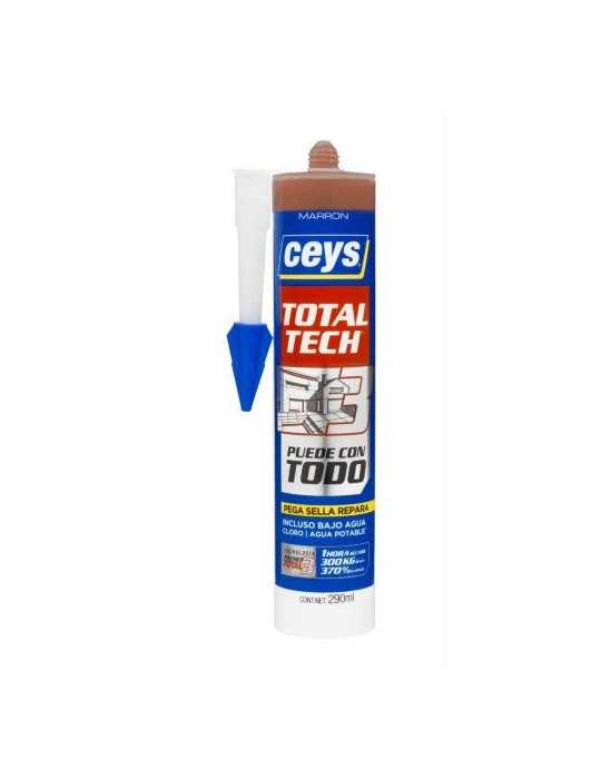 Total Tech Marrón Cartucho 290ML 507222 [LOTE DE 4 Unidades] CEYS