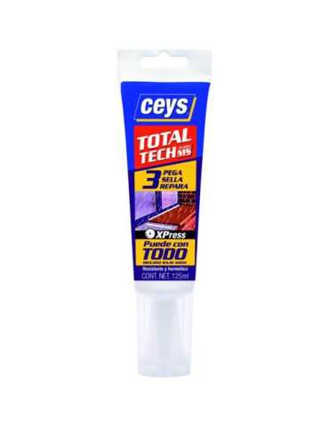 Total Tech Blanco Tubo 125 ml 507232 [LOTE DE 4 Unidades] CEYS