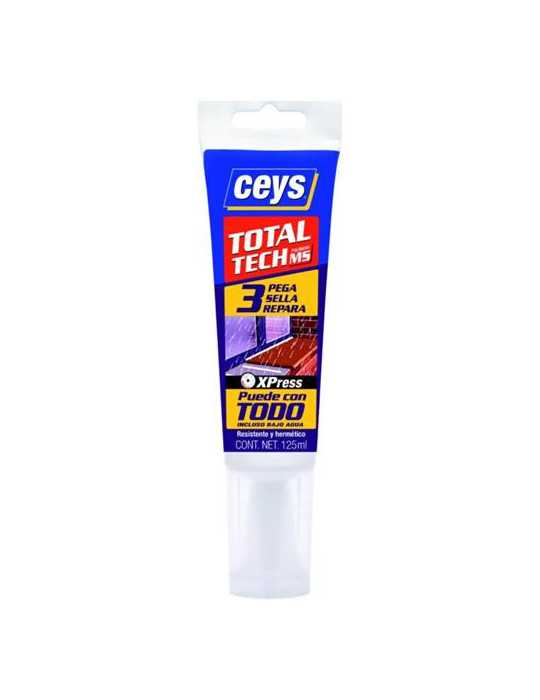Total Tech Blanco Tubo 125 ml 507232 [LOTE DE 4 Unidades] CEYS